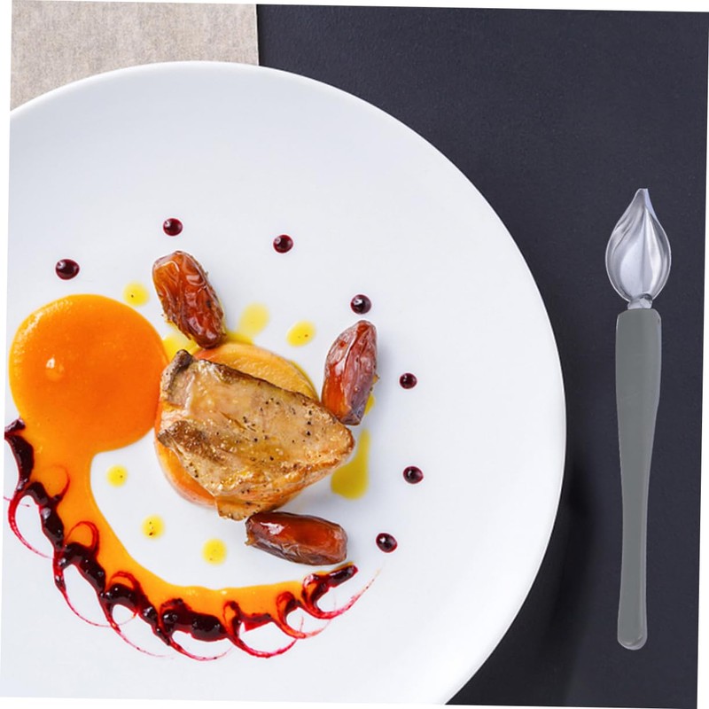 LABRIMP Painting Spoon Kitchen Utensils Decorating Spoons Stainless Steel DIY