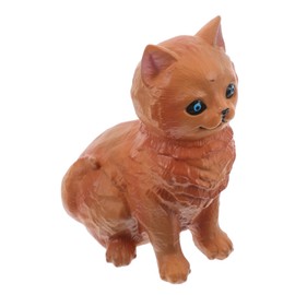 Totority Realistic Cat Kitten Toy Soft Vinyl Simulation Figure Mini Animal Statue