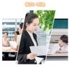DFsucces Clear File A4 Document Storage Transparent Waterproof Storage Document