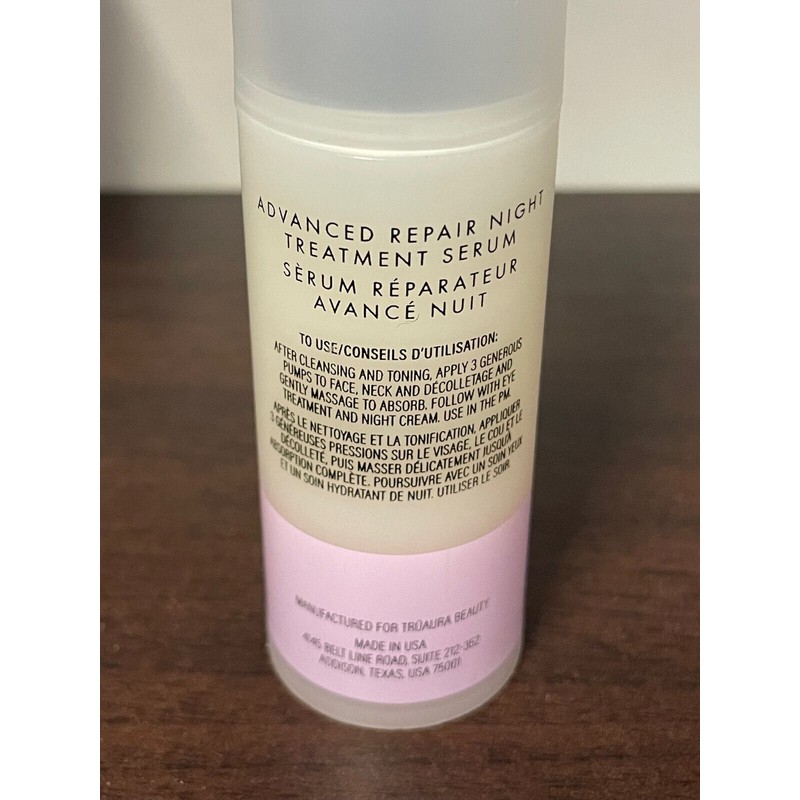TruAura 1oz TruAura Advanced Repair NIGHT Treatment Serum Age-defying wrinkle