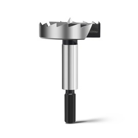 Forstner Drill Bit 50 mm for Wood, Forstner Bits Diameter 50 mm, Length 90 mm with 8 mm Hexagonal Shaft