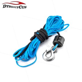 DYSO For Can-Am Maverick X3 Max 3/16" x 50' Synthetic Winch Rope Hook Set 7000LBS - 3/16" x 50' Synthetic Winch Rope