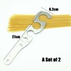 Spaghetti Noodle Pasta Measurer Tool S-Shaped Spaghetti Ruler Stainless Steel