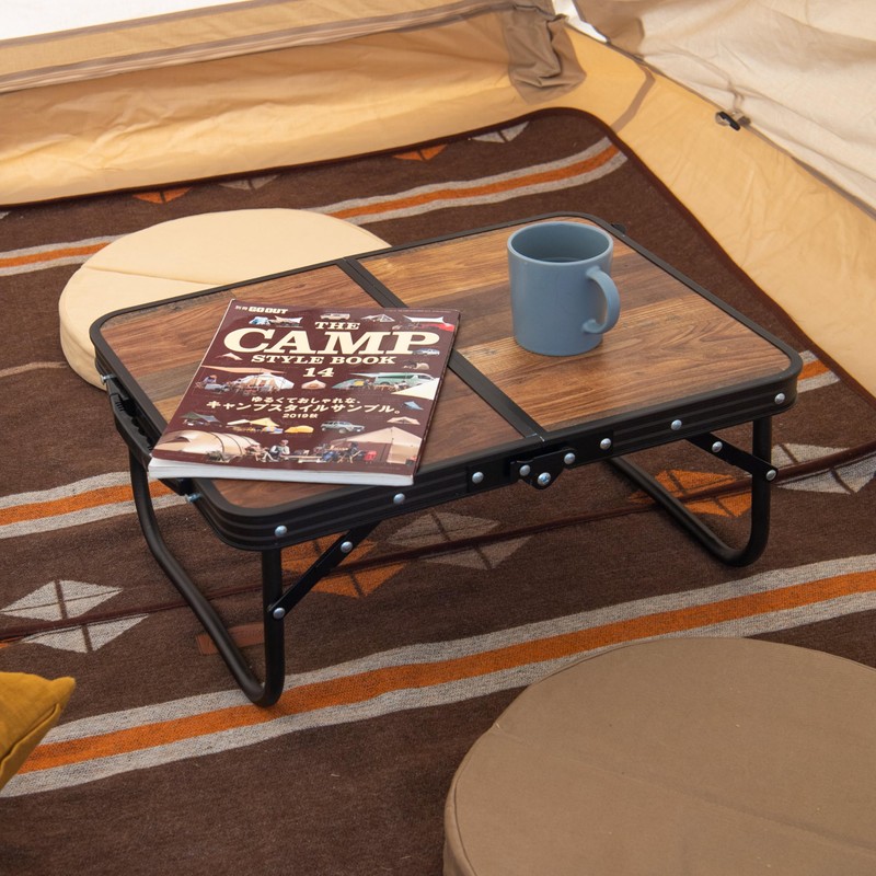 Naturehike Folding Camping Table, Portable Tables with Adjustable Legs, 20.87×15.75×9.05