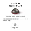 Nespresso Vertuo,Fortado Decaffeinato 100 PODS 5.07 OZ BULK/LOOSE 10/31/2025