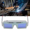 Solar Welding Glasses Auto Darkening UV Proof Adjustable Lampshade Safety