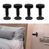 LveSunny 4Pcs Headboard Stoppers for Wall, Adjustable Headboard Stoppers, Bed