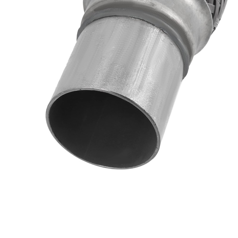 X AUTOHAUX 2"x4"x8" Vehicle Exhaust Flex Pipe with Welding Extension