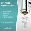 Engelbach® Designer Siphon for Washbasins and Washbasins with Cleaning Opening