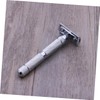 FOMIYES Men's Double Edge Safety Razor Stainless Steel Shaver for