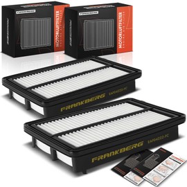 Frankberg 2 x Air Filter Compatible with CR-V IV RM 2.0L Petrol/Diesel 2012-2024 Replace# 17220R6AJ00