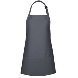 FAME Delta Plus Original Three Pocket Bib Apron - F10 - Charcoal (WFA32535CH)
