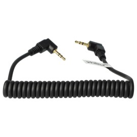 vhbw Cable Compatible with Canon EOS 300D, 450D, 350D, 400D Camera, DSLR Connection Cable, 90 cm, Coiled Cable