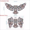 DaraBaby Vinil Decorativo Búho Volando Multi Color Estancia -034
