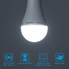 15 Pack HOLDWILL Rechargeable Emergency LED Bulb, Multi-Function Battery Backup