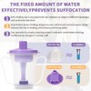 EZSLINGGLIDE Dysphagia Regulating Drinking Cup – Spill-Proof Adaptive Cup for