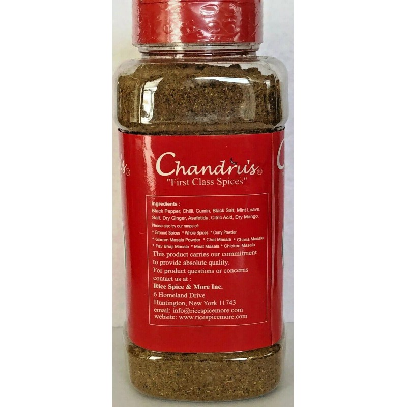 Chandru's Pani Puri Masala 200g Jar + Pav Bhaji Masala