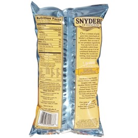 Snyders of Hanover Cheddar Cheese Pretzel Sandwiches - 8 oz. bag, 12 per case