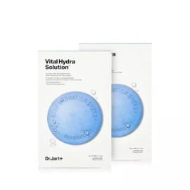 Dr. Jart+ [닥터자르트] 더마스트 워터젯 바이탈 하이드라 솔루션 마스크 10장 Dr. Jart+ Dermaest Water Jet Vital Hydra Solution Mask 10 Sheets