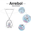 Arrebol Unicorn Chain Sterling Silver 925 Women's Necklace Pendant for