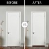 2 x 96 cm brown draught excluder for doors, draught