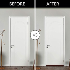 2 x 96 cm brown draught excluder for doors, draught excluder can be cut to size, wind stopper door seal in leather look, storm protection, energy-saving, (brown)