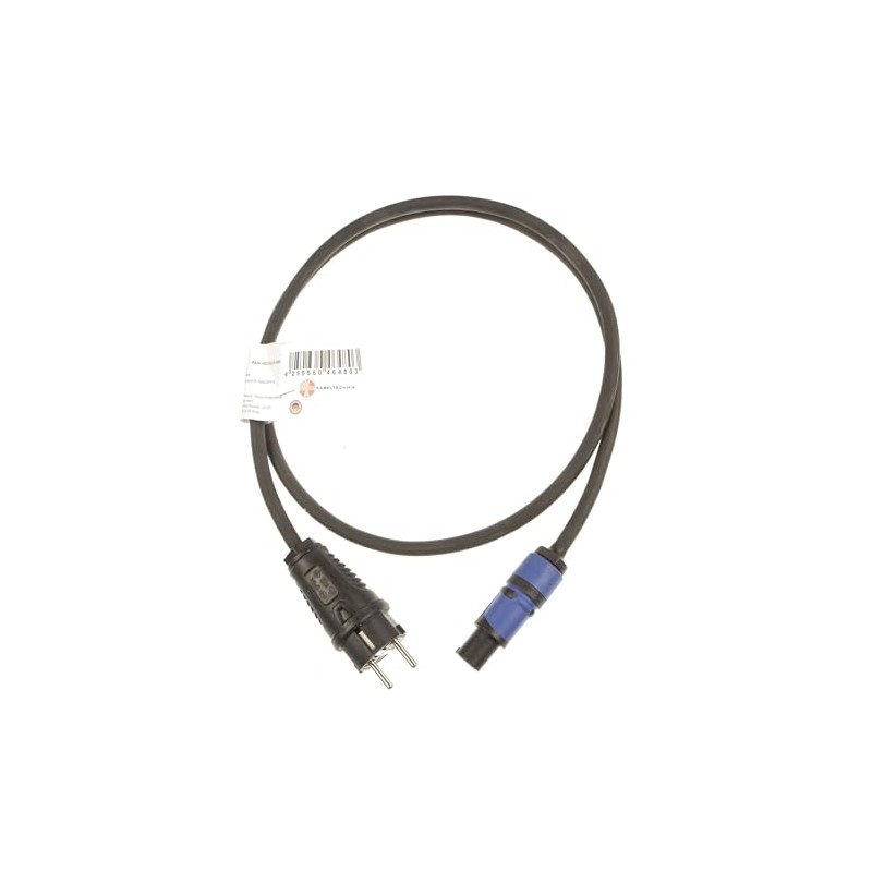 MUSIC STORE Power Twist Power Cable 1.5 m 3 x