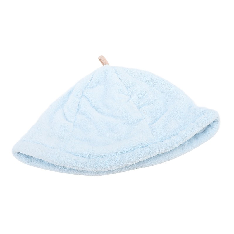 2pcs Sauna Cap Coral Fleece Highly Absorbent Elastic Men Women