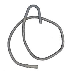 Supco SSD8 Washer Washing Machine Drain Hose - No-Kink PVC Poly Flow Hose, Fits Hundreds of Models - 8 Feet