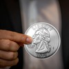 Giant Quarter Coin | Jumbo Quarter | Huge Quarter Prop