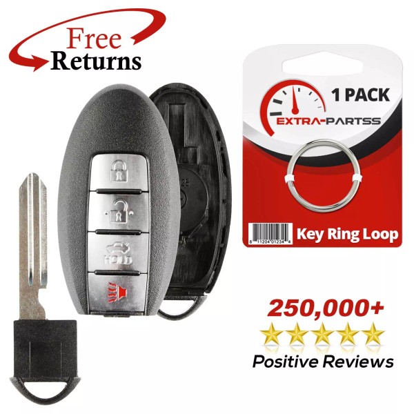 Extra-Partss Remote Shell Case Pad Key Replacement No Electronics For