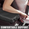 X AUTOHAUX Car Center Console Armrest Cushion Soft Pad Arm
