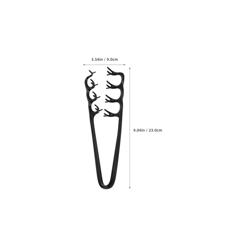 Peine De Textura Esponjosa Para Hombre Peine De Dientes Anchos
