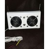 Deluxe RV Refrigerator Evaporator Fan w/LED & Grill