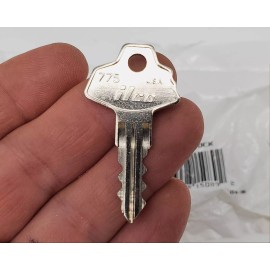 Ilco 20x Ilco 775 Key Blanks For Fort Lock Cam Locks Nickel Plated NOS