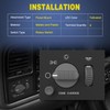 Nilight Headlight Dimmer Switch Compatible with 1999 2000 2001 2002