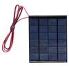 2Pcs Mini Solar Power Module Epoxy Panel with 100cm Cable