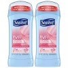 Suave Invisible Solid Antiperspirant Deodorant, Powder, Unisex, 2.6 oz Pack
