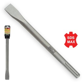IVY Classic 48082 SDS Max 1 x 12-Inch Flat Chisel, Chrome Molybdenum Steel, 1/Card