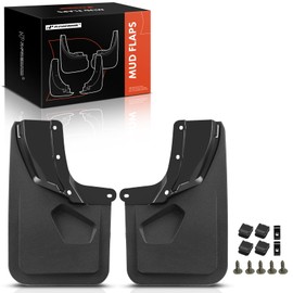A-Premium Set of 2-PC Front Mud Flaps Splash Guards Compatible with Ford Bronco 2021-2024 Sport Utility, Left & Right Mudguards Mudflaps, with Hardware Accessories (Not for Bronco Sport Models)