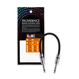 Providence LE501 30cm S/S Plug (Straight/Straight) Black