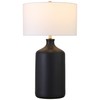 Henn&Hart Sloane 29" Tall Ceramic Table Lamp with Fabric Shade