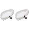 6 PCS Universal Washable Triangular Microfiber Cleaning Pad Cover Washable