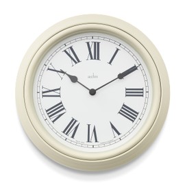 Acctim Devonshire Traditional 28cm Wall Clock (Cream)