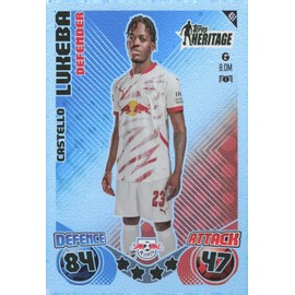 Match Attax 2024 2025 Castello Lukeba Heritage Trading Card