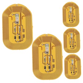 Healeved 5pcs Dark Nail Stickers for Women Unique Sensor Design for Nail Art and Special Occasions Easy to Use and Lightweight