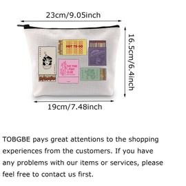 TOBGBE Singer Album Idea Gifts Midwest Princess Gift Travel Cosmetic Pouch Music Lover Merchandise for Singer Fans (to GO Bag CA)