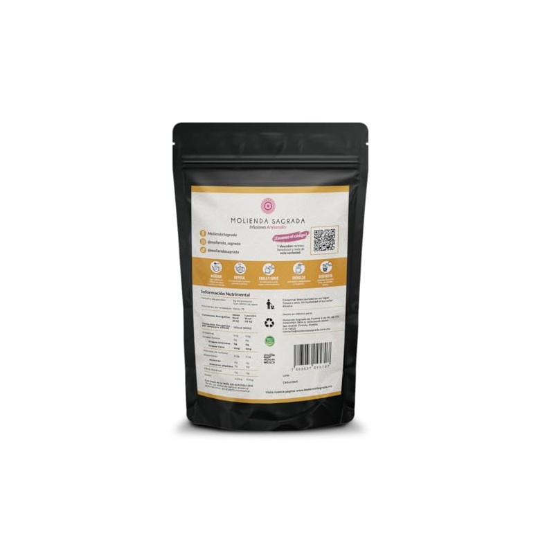 Molienda Sagrada Tisana Toronjil, Infusión Herbal 150 g