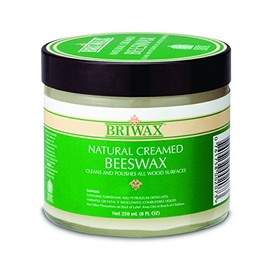 Natural Creamed Beeswax, 8 oz.