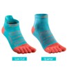 YOUGLE Toe Socks for Men Women Breathable Coolmax Five Finger